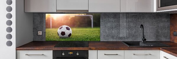 Panou sticlă decorativa bucătărie Fotbal
