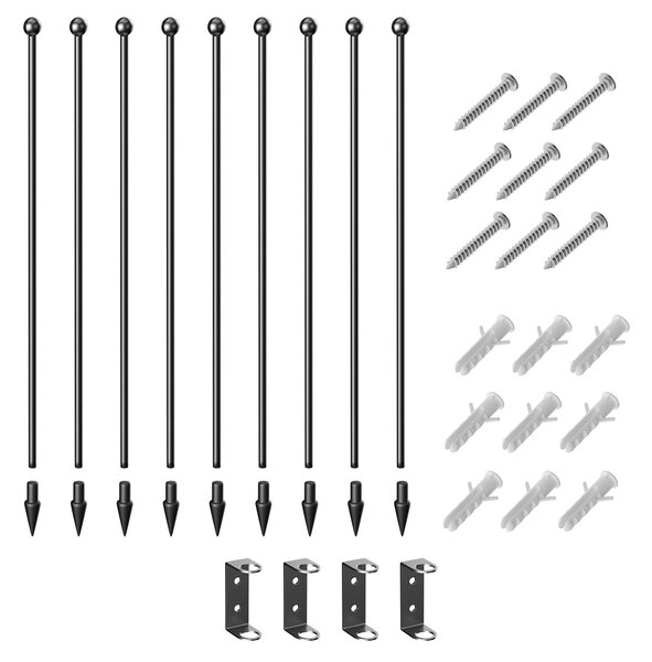 Pawhut tarc Joaca Caini – 6 Panouri Metalice, Rezistent Interior/Exterior | Aosom Romania