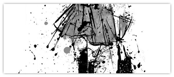 Tablou - Spectacol de modă (120x50 cm)