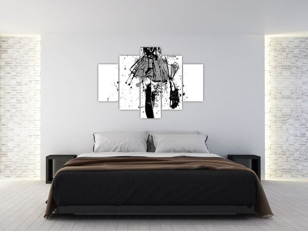 Tablou - Spectacol de modă (150x105 cm)
