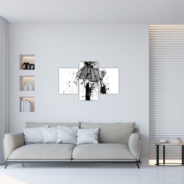 Tablou - Spectacol de modă (90x60 cm)