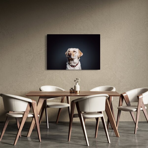 Tablou cu labrador (90x60 cm)