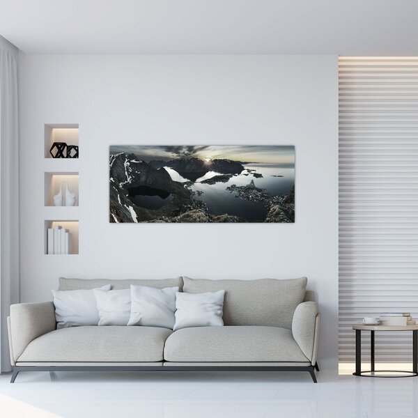 Tablou - Munții norvegieni (120x50 cm)