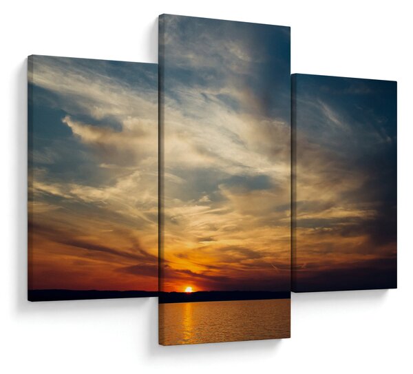 Tablou cu apus de soare (90x60 cm)