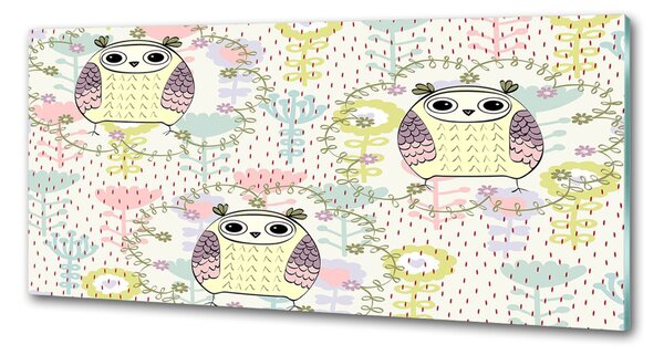 Sticlă pentru bucătărie Owls