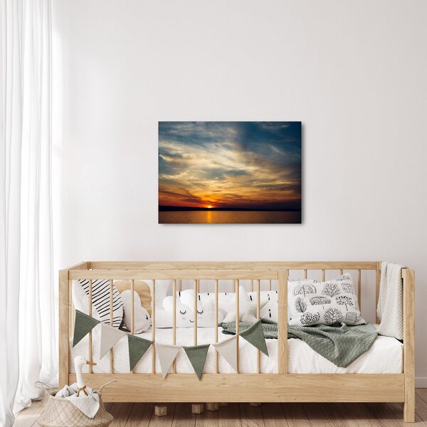 Tablou cu apus de soare (70x50 cm)