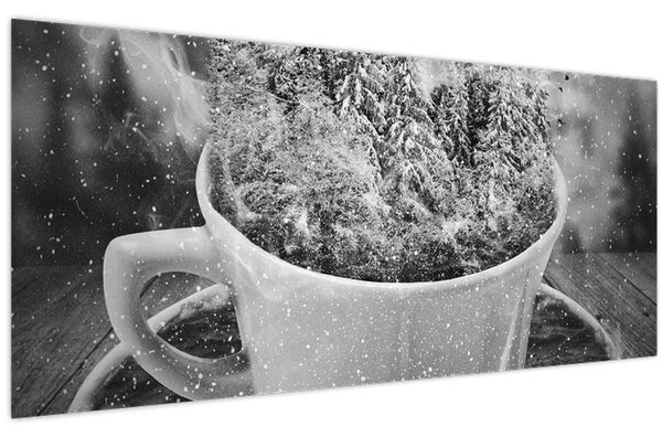 Tablou - O ceașcă de natură (120x50 cm)