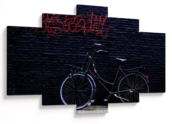 Tablou cu carusel din Amsterdam (150x105 cm)