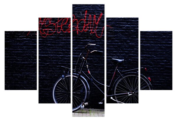 Tablou cu carusel din Amsterdam (150x105 cm)
