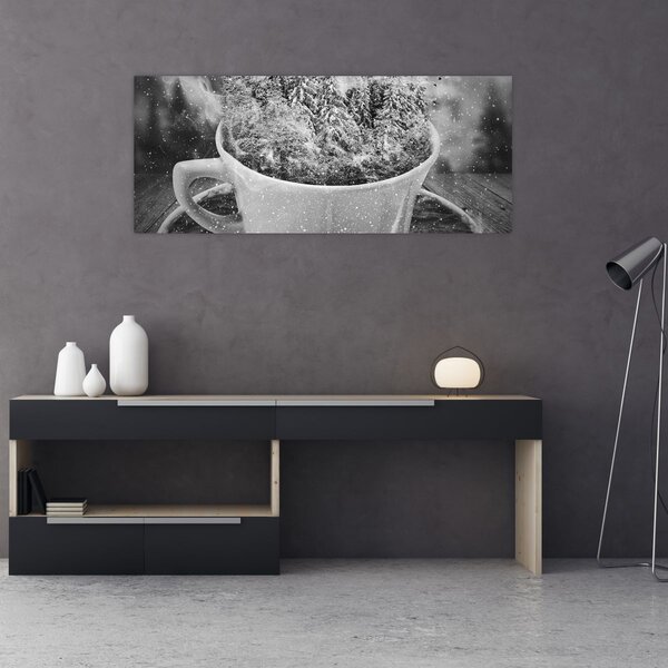 Tablou - O ceașcă de natură (120x50 cm)