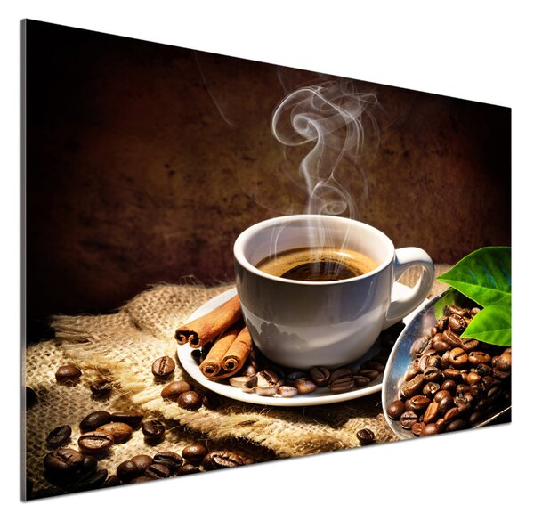 Sticlă printata bucătărie ceașcă de cafea
