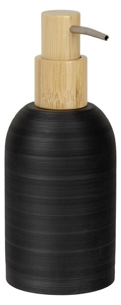 Dozator de săpun lichid negru din polirășină 250 ml Altavalle – Wenko