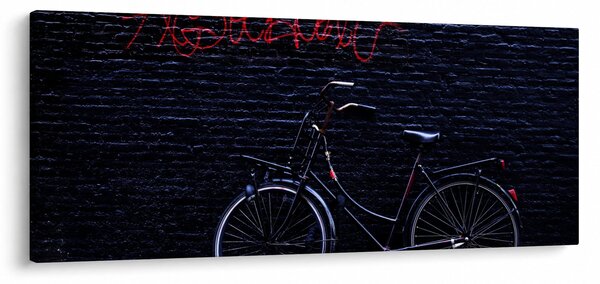 Tablou cu carusel din Amsterdam (120x50 cm)