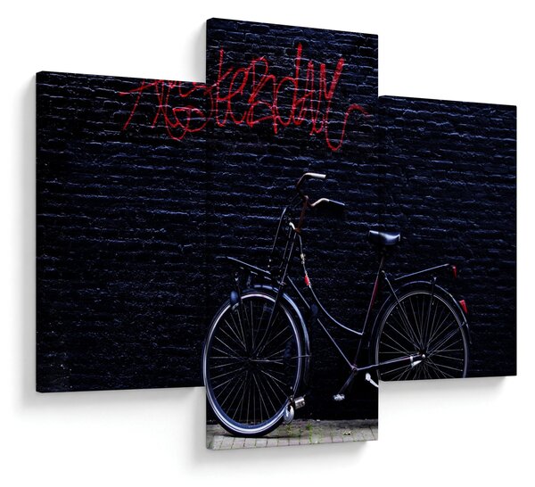 Tablou cu carusel din Amsterdam (90x60 cm)