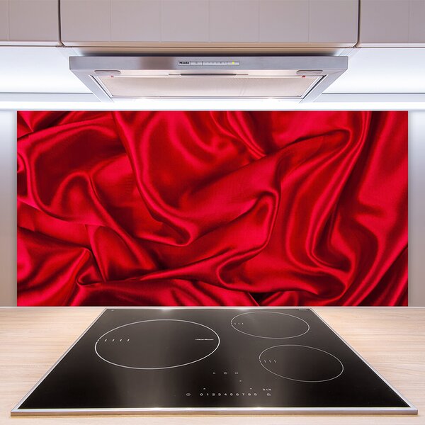 Panou sticla bucatarie Cashmere Art Red