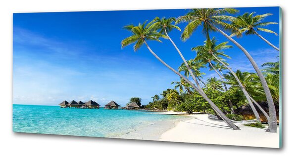 Panou sticlă decorativa bucătărie Maldive