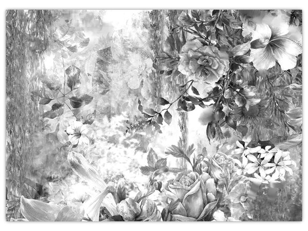 Tablou - Grădină romantică (70x50 cm)