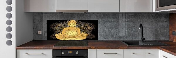 Panou perete bucătărie sitting buddha
