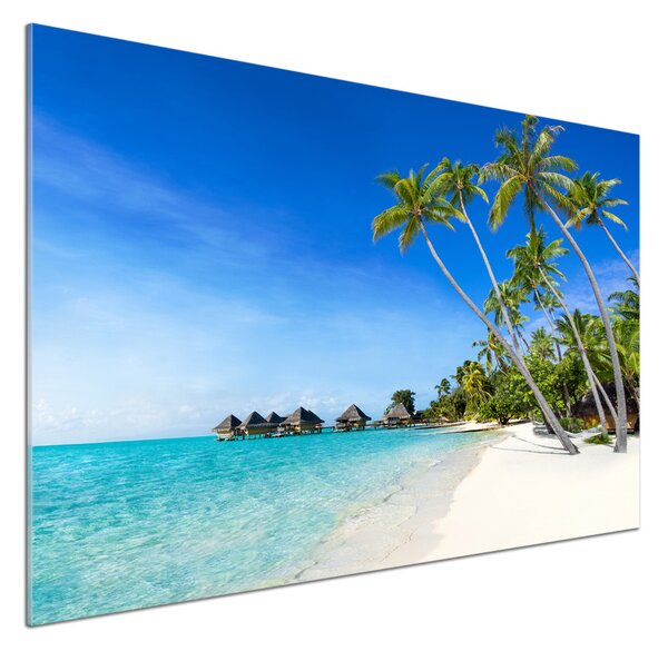 Panou sticlă decorativa bucătărie Maldive