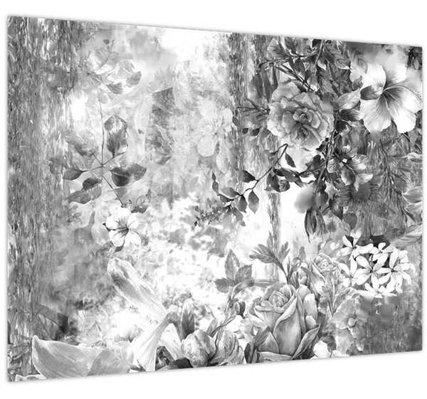 Tablou - Grădină romantică (70x50 cm)