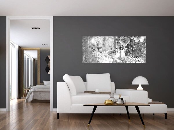 Tablou - Grădină romantică (120x50 cm)