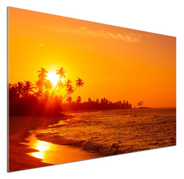 Panou sticla securizata bucatarie Sunset Beach