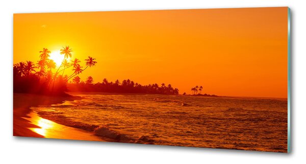 Panou sticla securizata bucatarie Sunset Beach