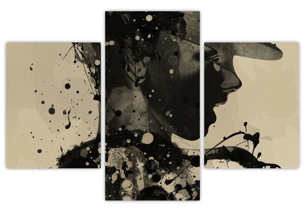 Tablou - Femeie de jazz (90x60 cm)