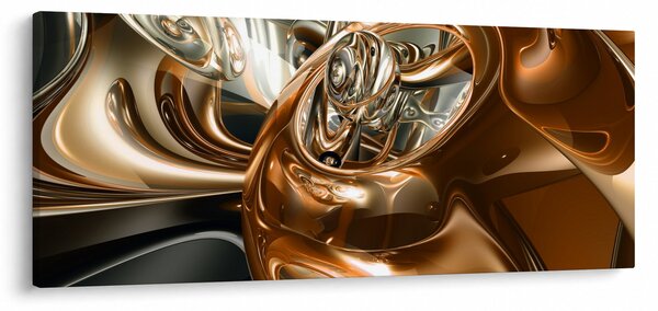Tablou cu abstracție (120x50 cm)