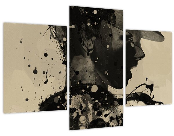 Tablou - Femeie de jazz (90x60 cm)