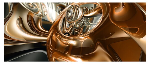 Tablou cu abstracție (120x50 cm)