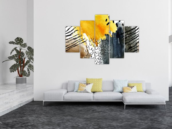 Tablou - Acuarelă abstractă (150x105 cm)
