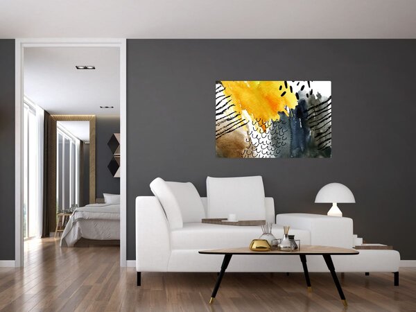 Tablou - Acuarelă abstractă (90x60 cm)
