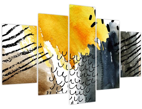 Tablou - Acuarelă abstractă (150x105 cm)