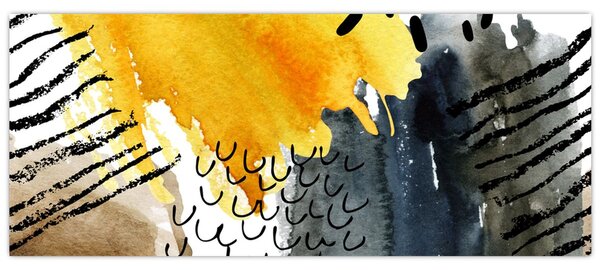 Tablou - Acuarelă abstractă (120x50 cm)