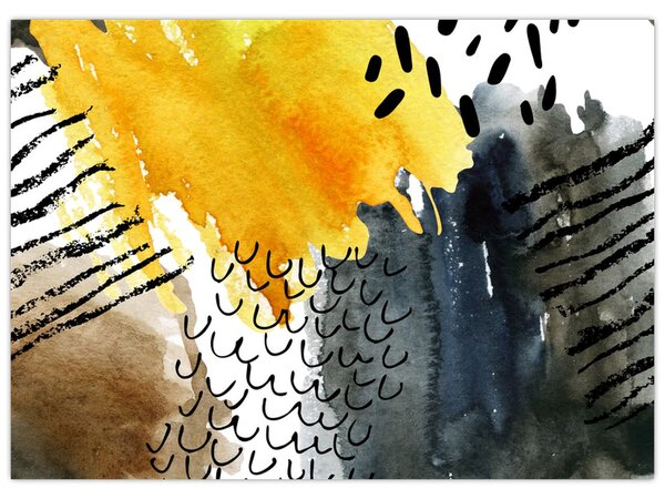 Tablou - Acuarelă abstractă (70x50 cm)