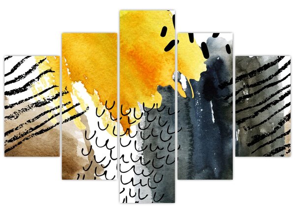 Tablou - Acuarelă abstractă (150x105 cm)