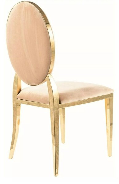 Scaun King bej/auriu