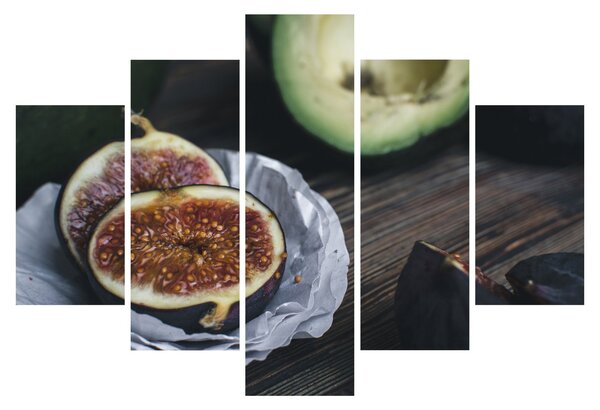 Tablou cu fistic și avocado (150x105 cm)