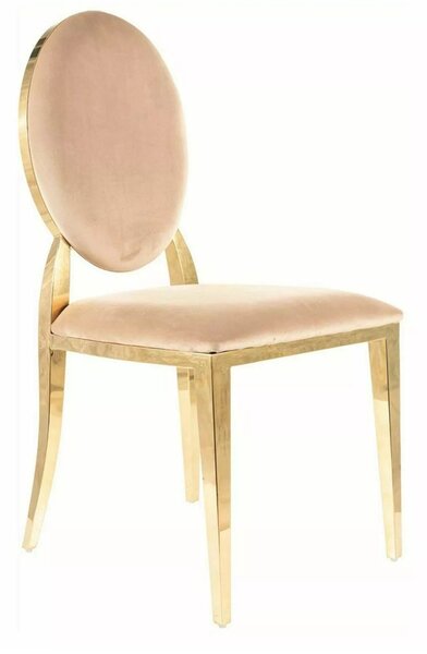 Scaun King bej/auriu