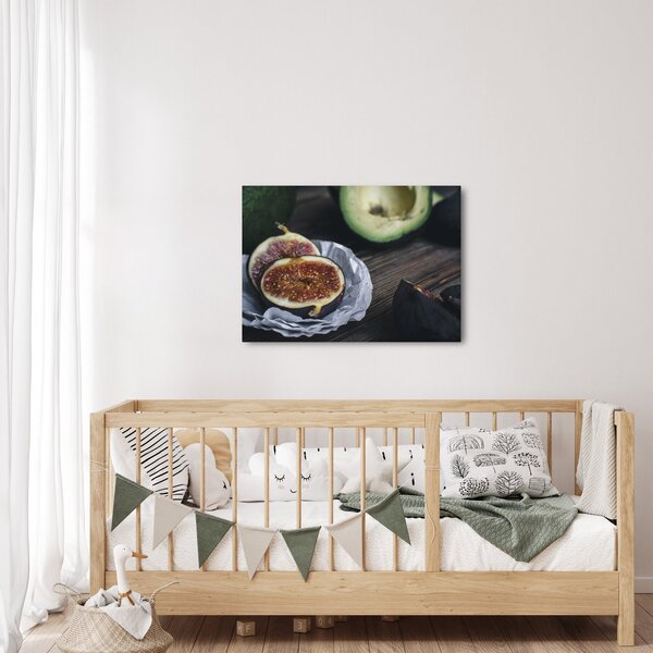 Tablou cu fistic și avocado (70x50 cm)