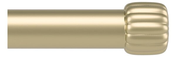 Galerie de perdea auriu mat extensibilă din oțel 168 - 305 cm Cleo – Umbra