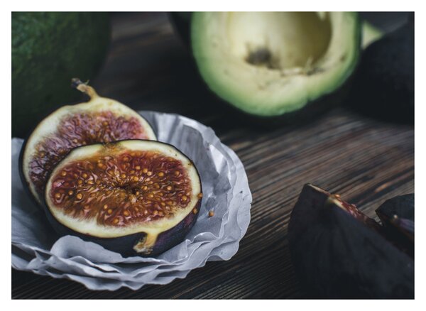 Tablou cu fistic și avocado (70x50 cm)