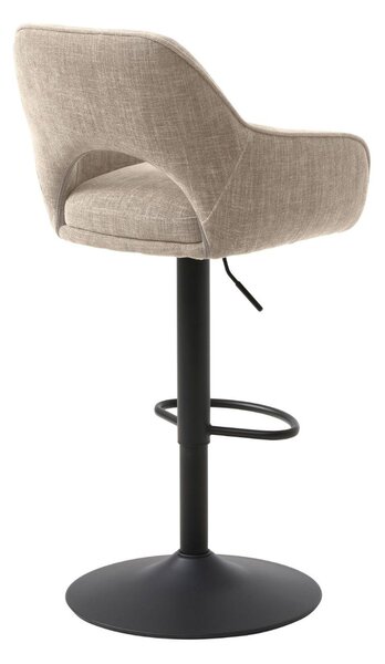 Scaun de bar pivotant Cowley, bej