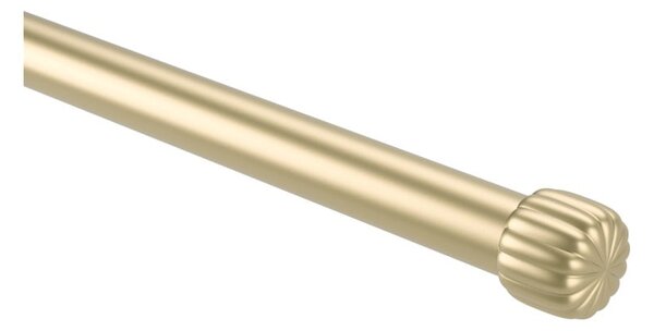 Galerie de perdea auriu mat extensibilă din oțel 168 - 305 cm Cleo – Umbra