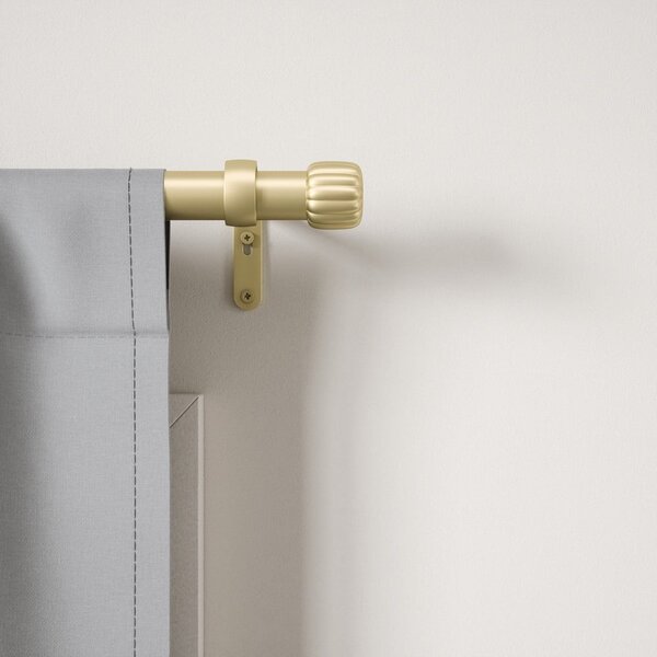 Galerie de perdea auriu mat extensibilă din oțel 168 - 305 cm Cleo – Umbra