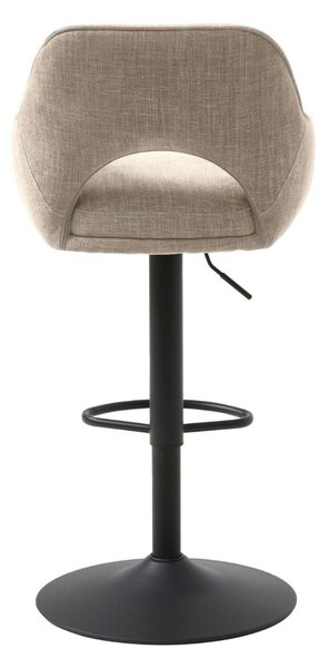 Scaun de bar pivotant Cowley, bej