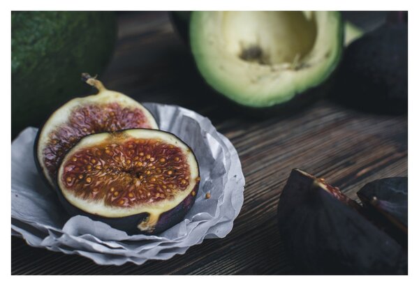 Tablou cu fistic și avocado (90x60 cm)