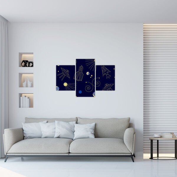 Tablou - Universul (90x60 cm)