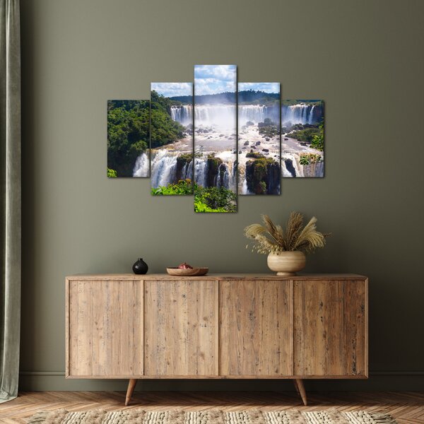 Tablou cu cascadele Iguass (150x105 cm)